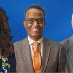 Kent School Board members Meghin Margel, Awale Farah and Tim Clark each face a civil lawsuit after their decision to form a Labor Policy Committee that excludes Board member Donald Cook. COURTESY PHOTO, Kent School District