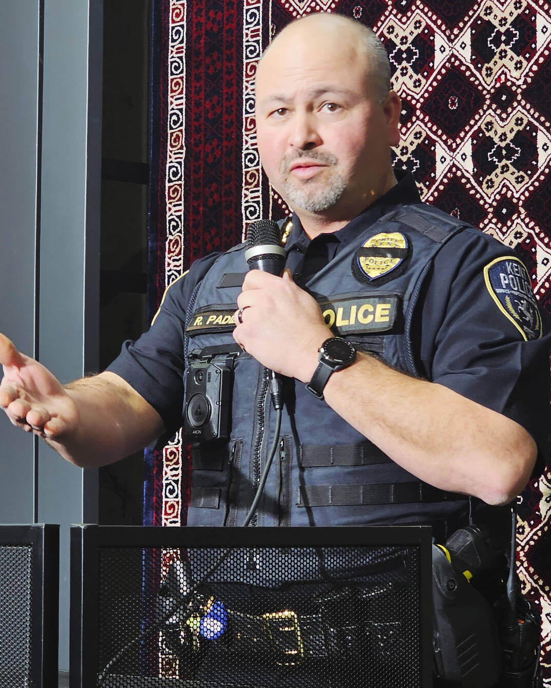 Kent Police Chief Rafael Padilla. COURTESY FILE PHOTO, Kent Police