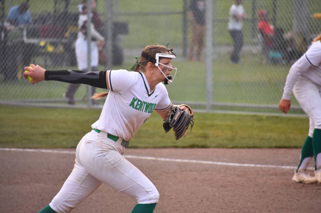 Sarah Wright dominated in state, striking out 52 batters over three games. Ben Ray / The Reporter