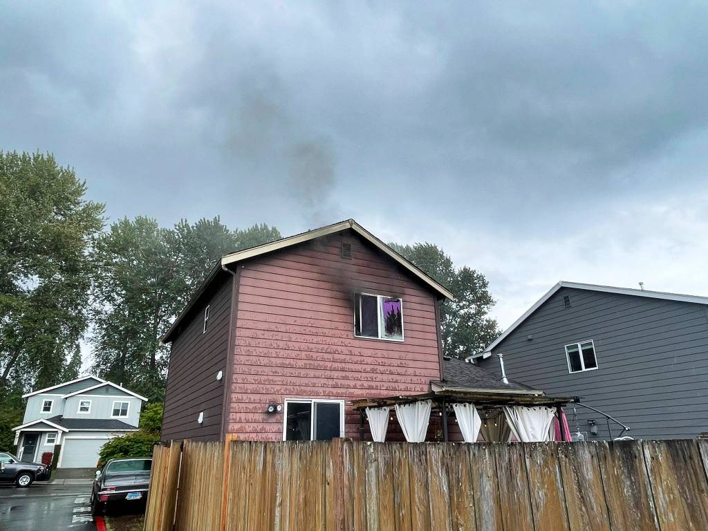 Firefighters rescued two dogs and two cats from the fire. COURTESY PHOTO, Puget Sound Fire