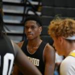 Corey Tita in action against Stadium at Auburn High School for a summer league matchup. Ben Ray / The Reporter