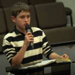 Matthew Stavkoviy, 13, was fatally shot July 13 at a Kent park. SCREENSHOT, Courtesy Bread of Life Church