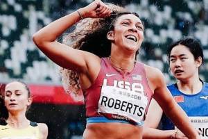 Jaleen Roberts is a Kent-Meridian High School grad who is competing in the Paralympics in August in Paris, France. Photo provided by Jaleen Roberts