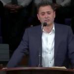 Oleg Stavkovy, the father of Matthiew, talks about losing his son to a fatal shooting. SCREENSHOT, Bread of Life Church