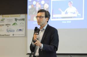 Attorney General Bob Ferguson discussed the KCPAOs organized retail theft task force at the Kent Safety and Security Summit. Photo by Bailey Jo Josie/Sound Publishing