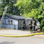 Firefighters put out a kitchen fire at a house in the 122000 block of SE 206th Street. COURTESY PHOTO, Puget Sound Fire