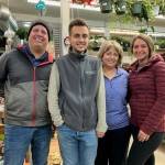 Darren, Ryan and Launice Malmassari and Becca Pimentel all work at Kent East Hill Nursery as a family. Courtesy photo