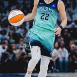 Courtney Vandersloot of the WNBA champion New York LIberty and a former Kentwood High School star. COURTESY PHOTO, WNBA