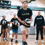 The Seattle Storm basketball team worked with Special Olympics players and coaches during an Oct. 22 event at Kentwood High School. COURTESY PHOTO, Seattle Storm