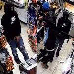 Surveillance photo of the robbery suspects. (Court documents)