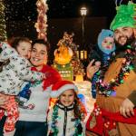 A family celebrates Winterfest in Kent on Saturday, Dec. 7 at Town Square Plaza. COURTESY PHOTO, City of Kent
