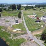The Lower Russell Levee in Kent and the citys Van Dorens Landing Park. COURTESY PHOTO, King County
