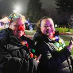 Guests dressed up for the holidays at this years Battle of the Badges. Photo by Bailey Jo Josie/Sound Publishing.