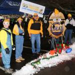 The Drug Enforcement Administration (DEA) went with the Minions for their display.