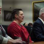 Jeffrey Nelson, at his hearing Dec. 20, listening to the judge decide whether there is a new trial and judge recusal. Photo by Joshua Solorzano/Sound Publishing