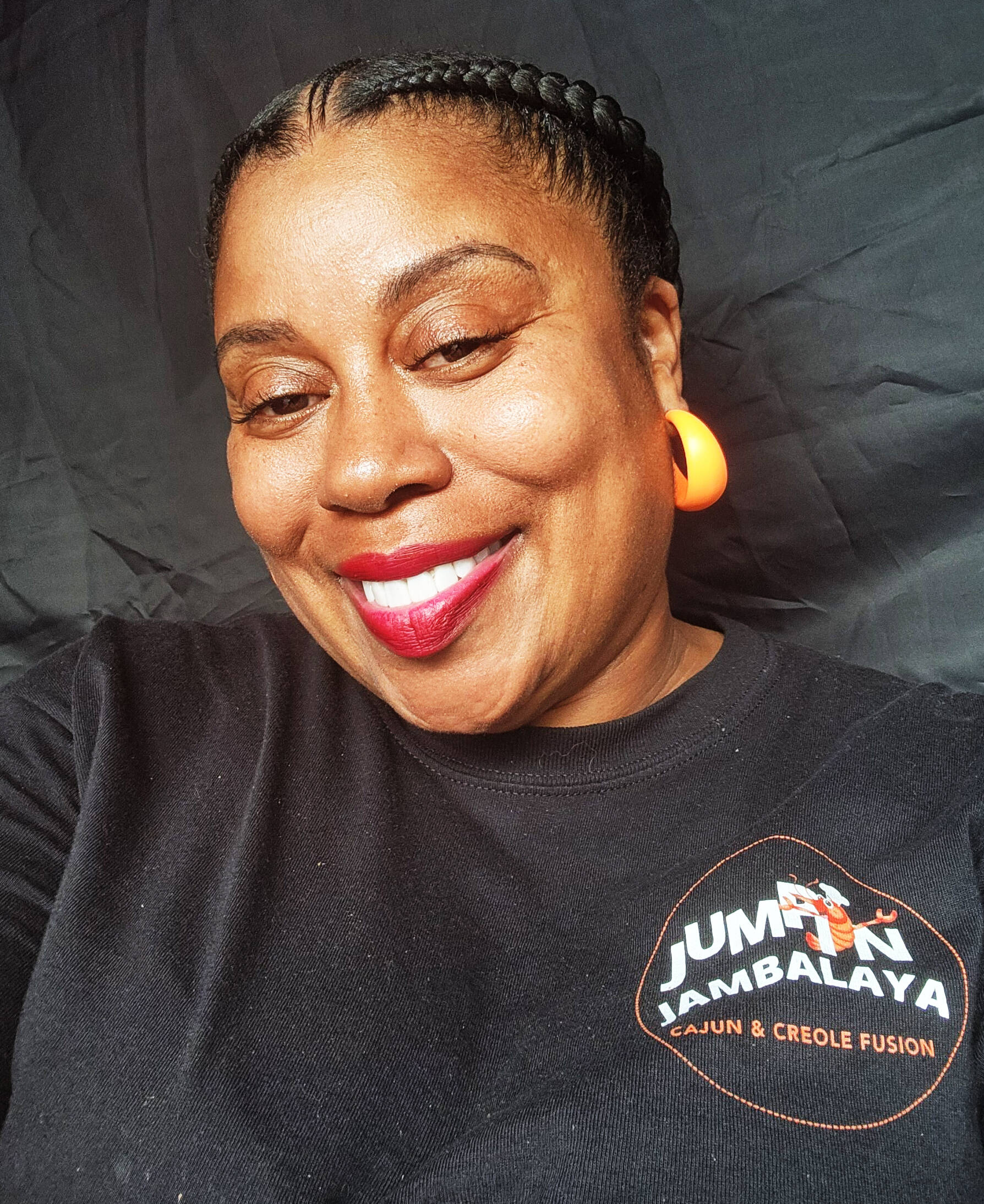 Youpa Valentine, owner of Jumpin Jumbalaya at Highline College. COURTESY PHOTO, Jumpin Jumbalaya