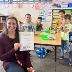 Sarah Whinnery, a teacher at Jenkins Creek Elementary School, received a Kent Schools Foundation grant for her Kindergarten Purposeful Play program. COURTESY PHOTO, Kent Schools Foundation