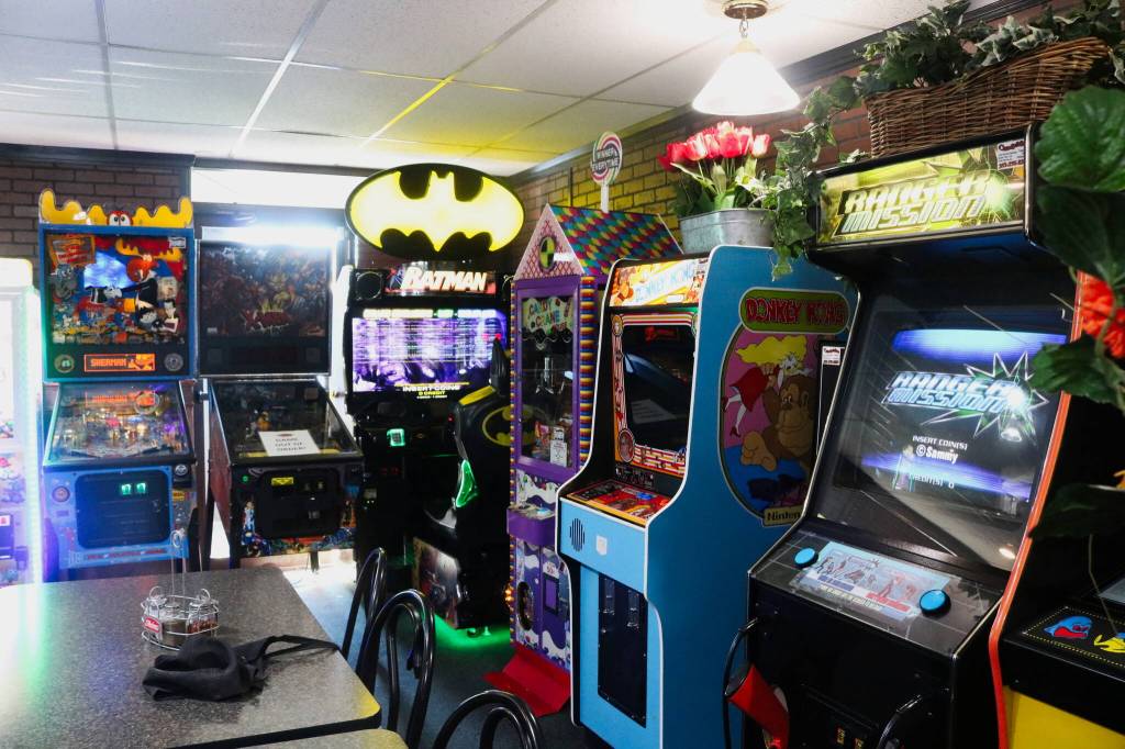 Arcade games were a big draw at Shakeys, adding to the nostalgic feeling of the restaurant.