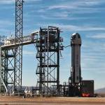 Kent-based Blue Origin prepares for liftoff of its New Shepard rocket Feb. 4 in Texas. COURTESY VIDEO SCREENSHOT, Blue Origin