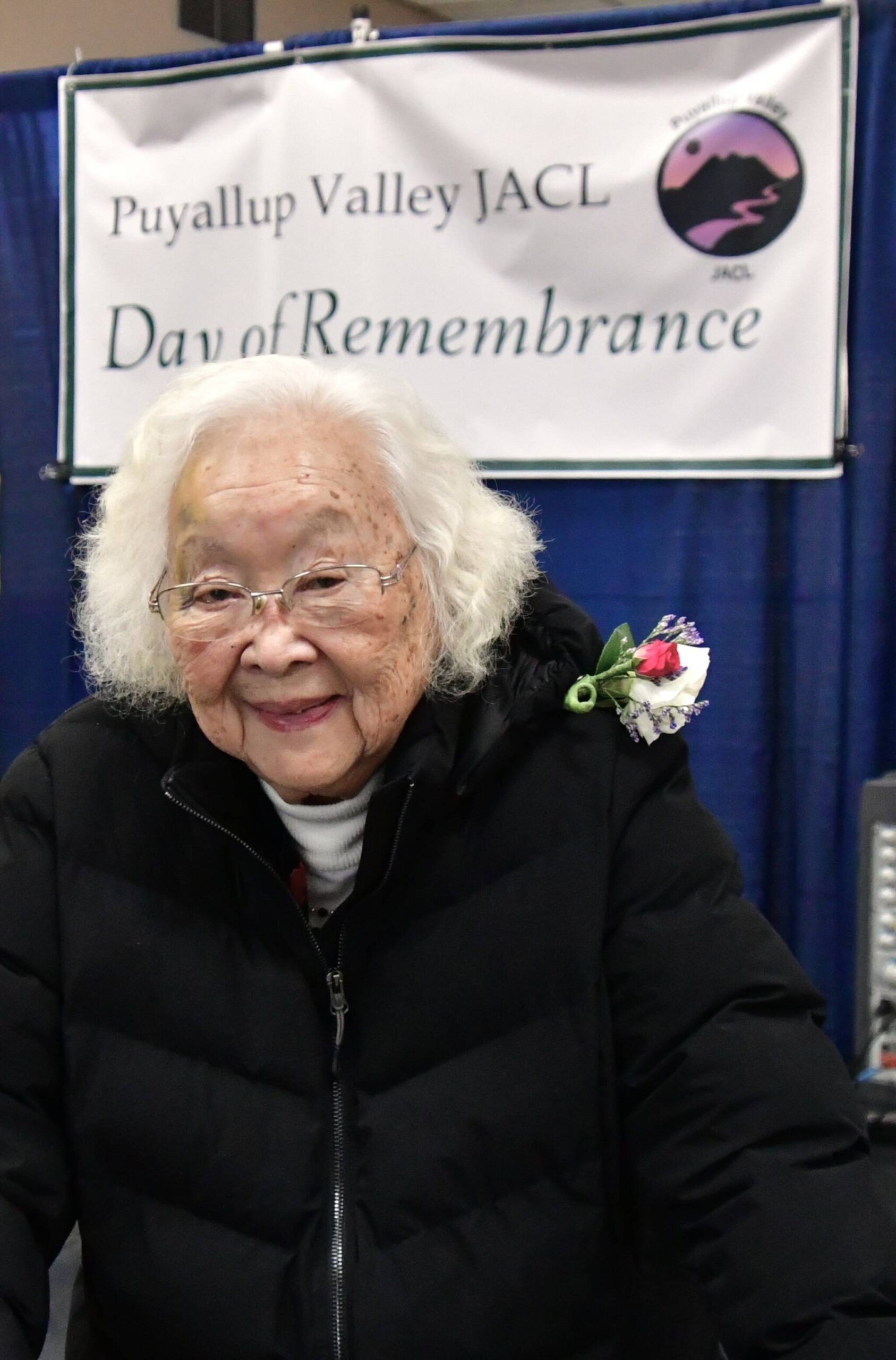 Charlene Honda at the Day of Remembrance on Feb. 8, 2025, at the Washington State Fairgrounds. Photo by Bruce Honda