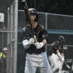 Lincoln Moore prepares for hit at-bat against Kentridge. Ben Ray / The Reporter
