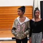 Steve Vienneau, a Seattle FBI supervisory special agent, prepares to give out certificates to three girls who helped stopped the abduction of a 6-year-old girl in July 2024 at a Kent apartment complex. SCREENSHOT/FBI video