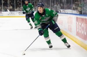 Braeden Cootes will lead the Kent-based Seattle Thunderbirds against the Everett Silvertips in a best-of-seven Western Hockey League playoff series. COURTESY PHOTO, Brian Liesse, Seattle Thunderbirds