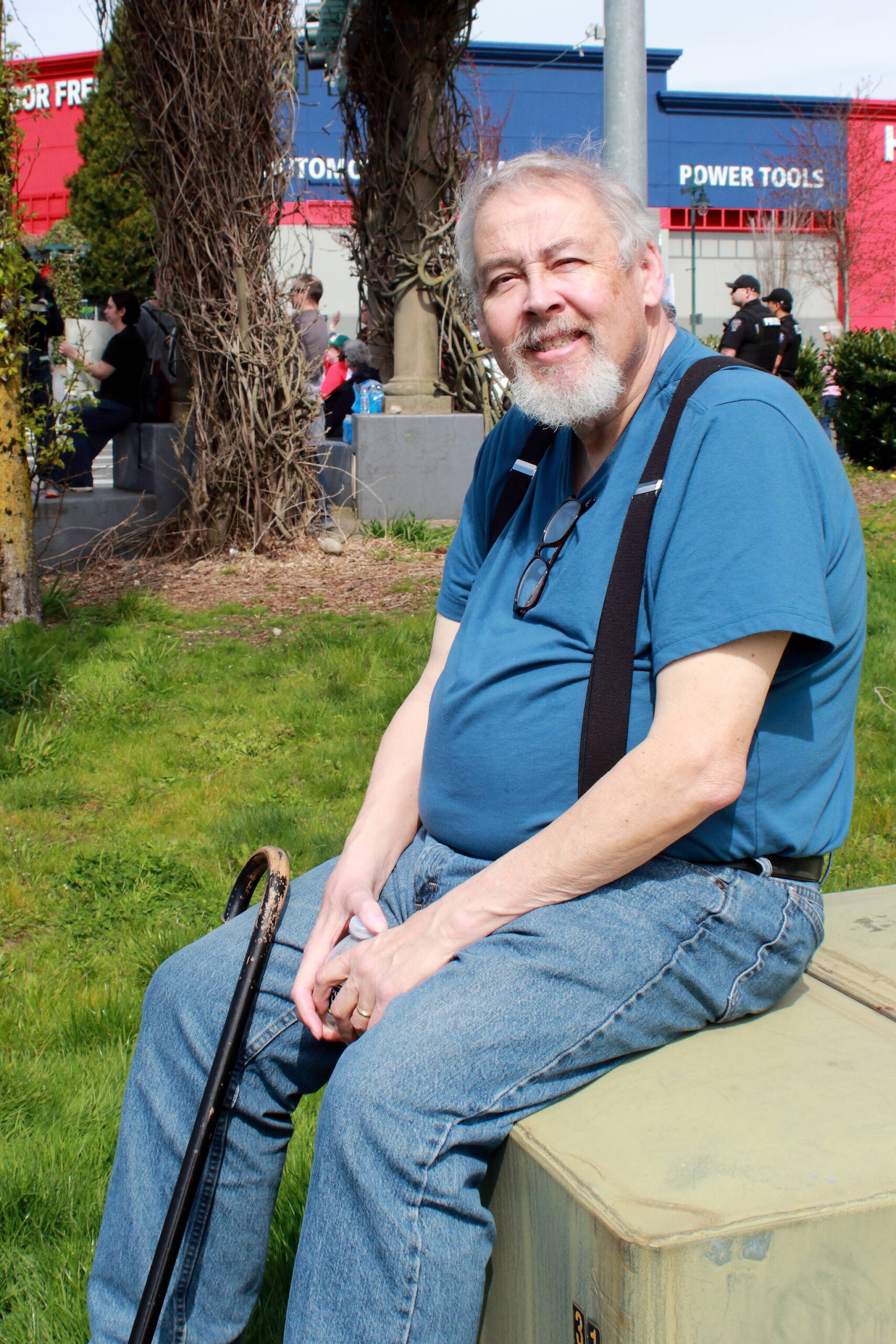 James Lee is a Federal Way resident who said he typically doesnt get political or get involved, but that the stakes are too high. Photo by Keelin Everly-Lang / Sound Publishing