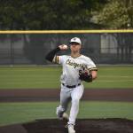 Riley Lambarena pitched four innings against Kennedy. Ben Ray / The Reporter