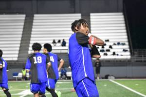 Keilor Garcia puts Decatur to bed after scoring the second Royals goal of the night. Ben Ray / The Reporter