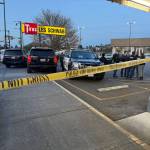 A photo of where the vehicle carrying the victims stopped for help on Rainier Ave. S. Courtesy photo.