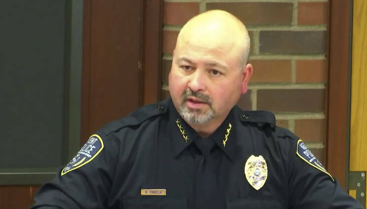 Kent Police Chief Rafael Padilla. FILE SCREENSHOT, Kent City Council