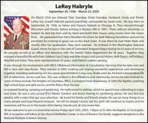 LeRoy Habryle | Obituary