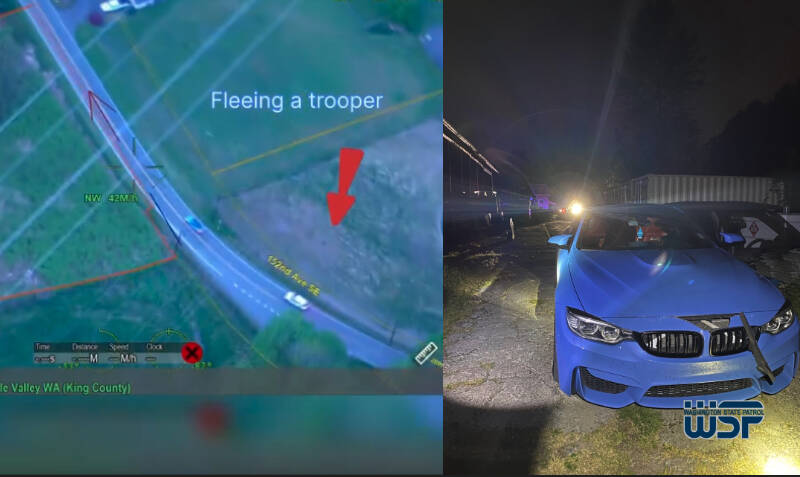 Photos courtesy of Washington State Patrol.