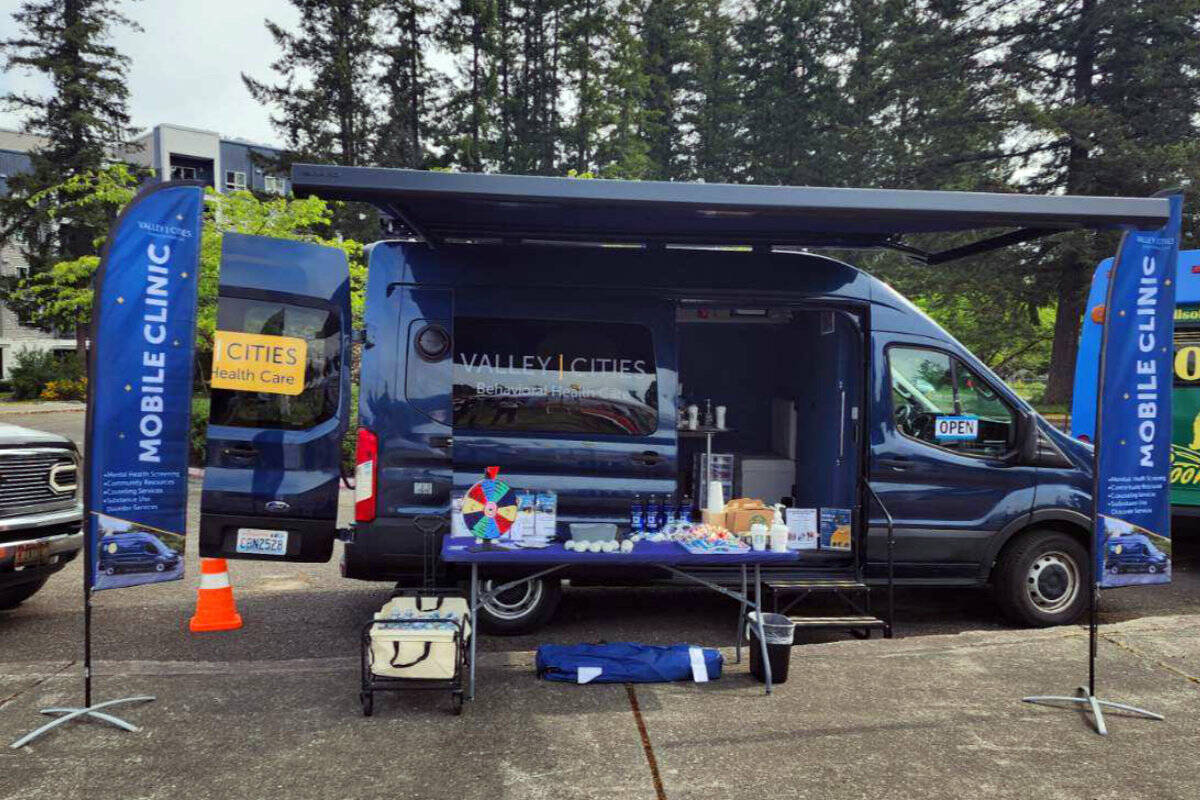 The Valley Cities Behavioral Health Care mobile clinic allows clinicians to meet community members in need of support where they are, offering on-the-spot intakes and immediate pathways to care. Photo courtesy of Valley Cities.