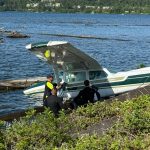 Mercer Island Police Department were the first to respond to plane crash at around 2:30 p.m. on June 1. Photo proved by Mercer Island Police Department