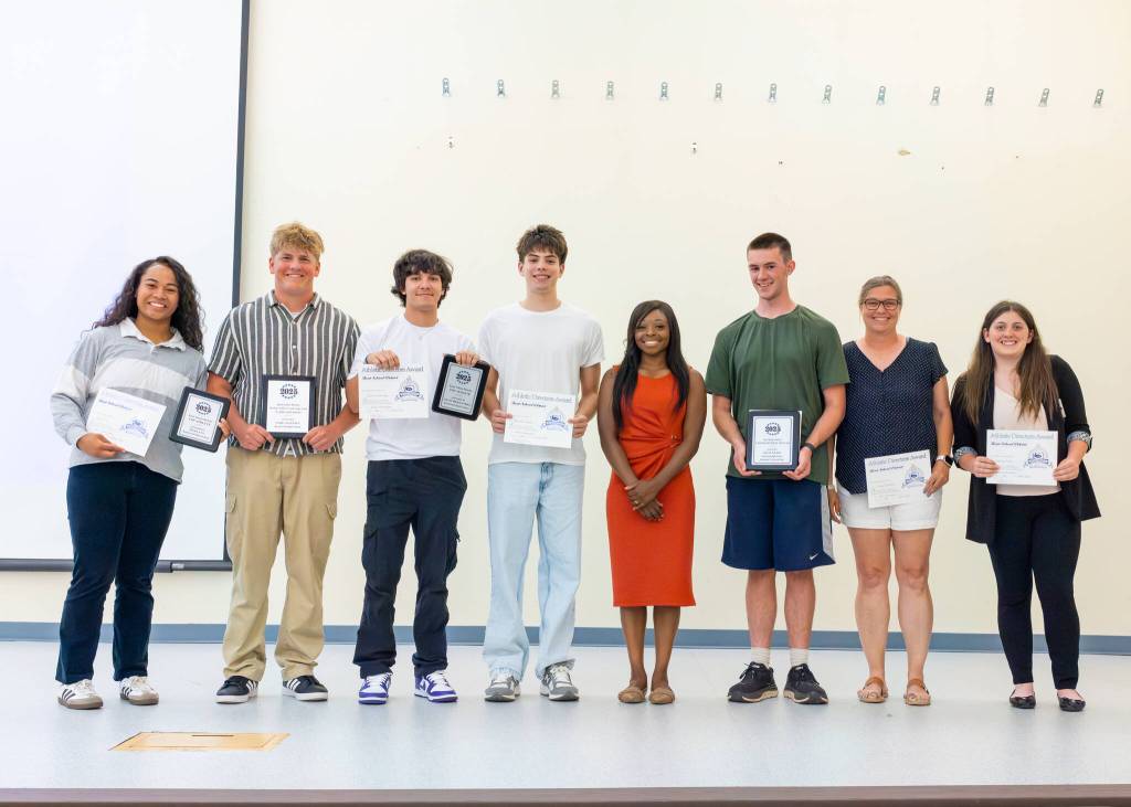 Kentwood athlete of the year nominees. Photo provided by Robby Mullikin