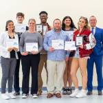 Kentlake nominees at the athlete of the year ceremony. Photo provided by Robby Mullikin