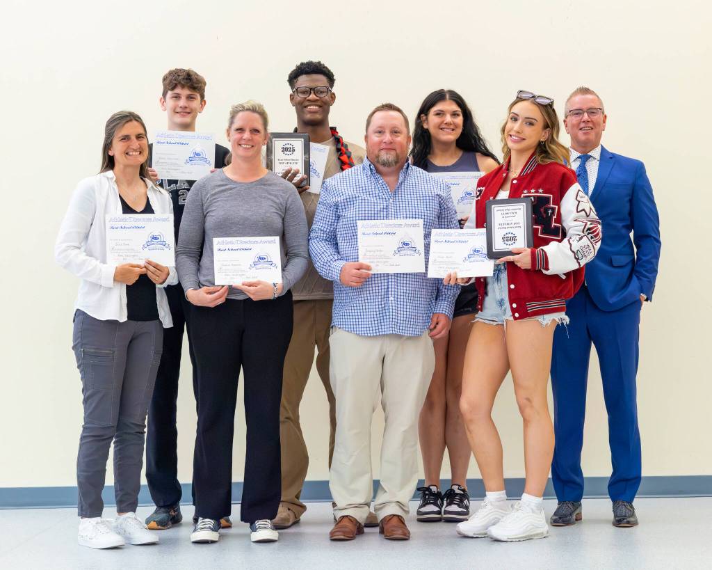 Kentlake nominees at the athlete of the year ceremony. Photo provided by Robby Mullikin