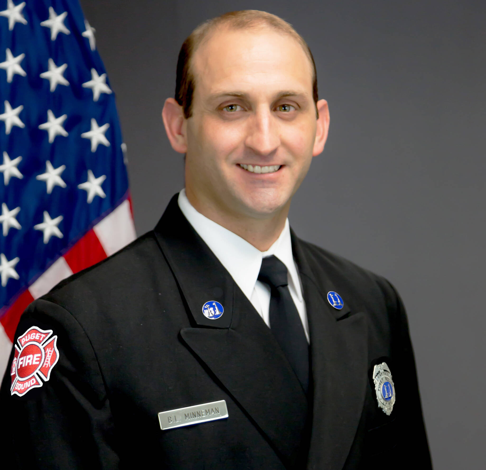 Capt. Brandon Minneman. COURTESY PHOTO, Puget Sound Fire