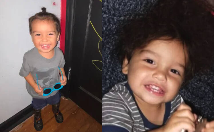 Left to right: Photos of Altyn Grinnell Stevens from his obituary and GoFundMe post.