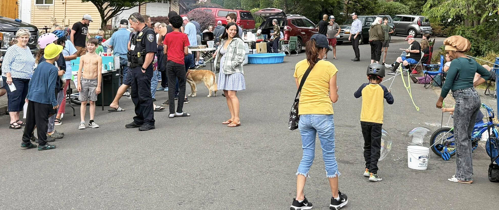 One of the more than 60 National Night Out events Aug. 5 in Kent. COURTESY PHOTO, Kent Police