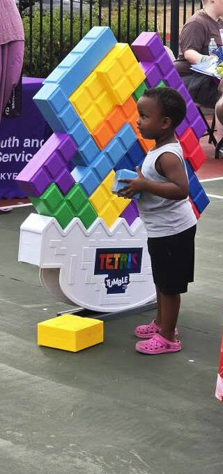 National Night Out gatherings included many activities for children. COURTESY PHOTO, Kent Police