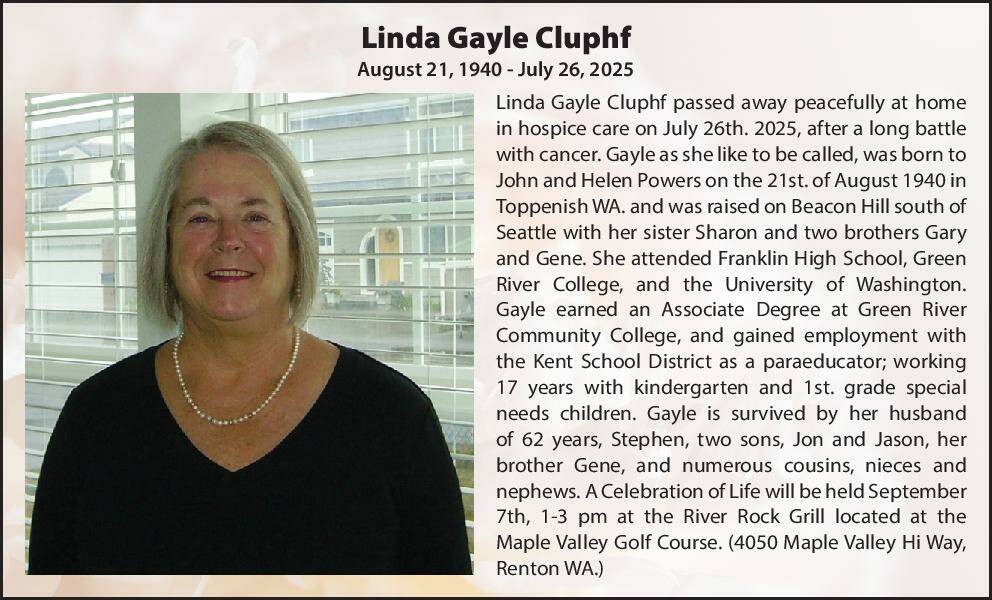 Linda Cluphf | Obituary