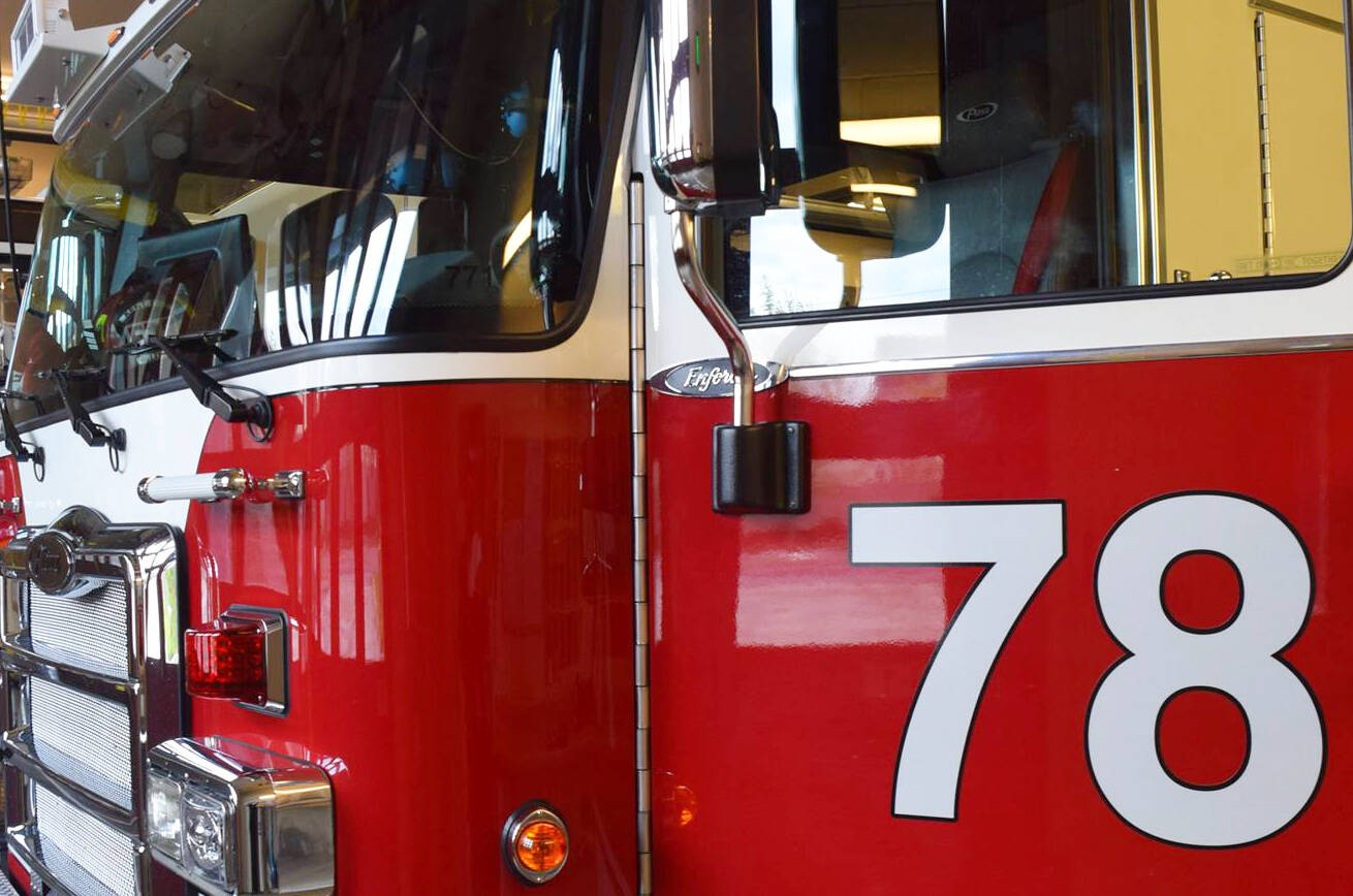 Fire crews responded to a natural gas leak Aug. 19 in downtown Kent. COURTESY PHOTO, Puget Sound Fire