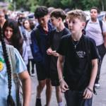 Students walk to class Aug. 27, the first day of school in the Kent School District. COURTESY PHOTO, Kent School District