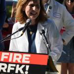 Congresswoman Kim Schrier, D-Sammamish, at a Sept. 4 press conference in Washington, D.C. COURTESY PHOTO, Kim Schrier