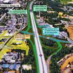 A look at the SR 509 project, including the new toll expressway, connecting SR 509 and I-5 near Kent. COURTESY IMAGE, WSDOT