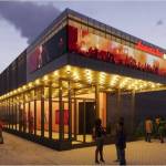 An artists rendering of the exterior of the future Auburn Avenue Theater. Photo courtesy City of Auburn