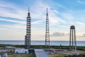 Kent-based Blue Origin operates Launch Complex 36, at Cape Canaveral Space Force Station in Florida, for its New Glenn rocket. U.S. Space Force awarded a contract Oct. 7 to the company for a new payload processing facility. COURTESY PHOTO, Blue Origin